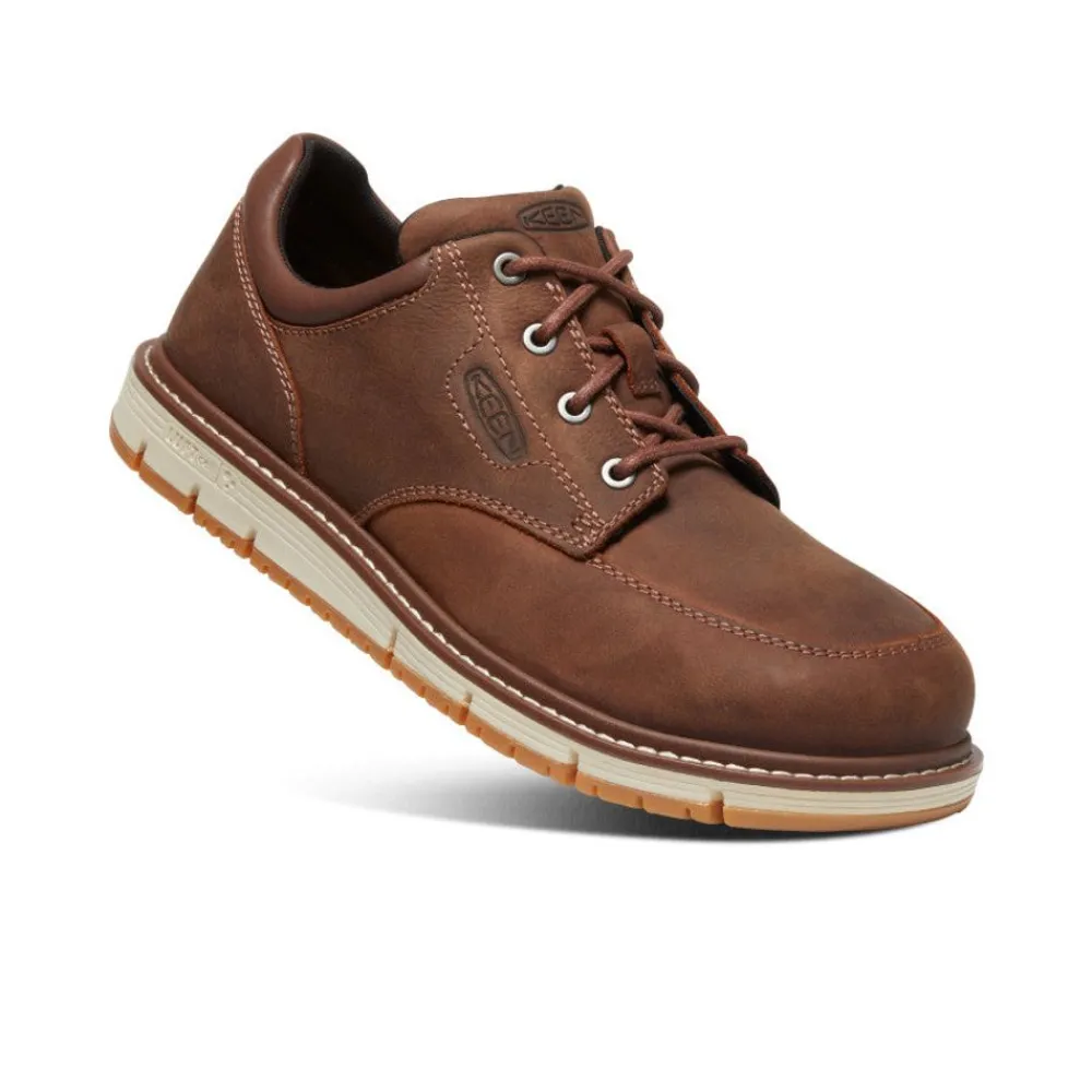 Sale Men'S San Jose Oxford (Aluminum Toe) | Gingerbread/Off White Men Work Boots & Shoes