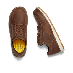 Sale Men'S San Jose Oxford (Aluminum Toe) | Gingerbread/Off White Men Work Boots & Shoes