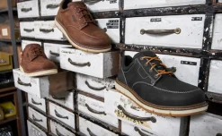 Online Men'S San Jose Oxford (Soft Toe) | Gingerbread/Off White Men Work Boots & Shoes