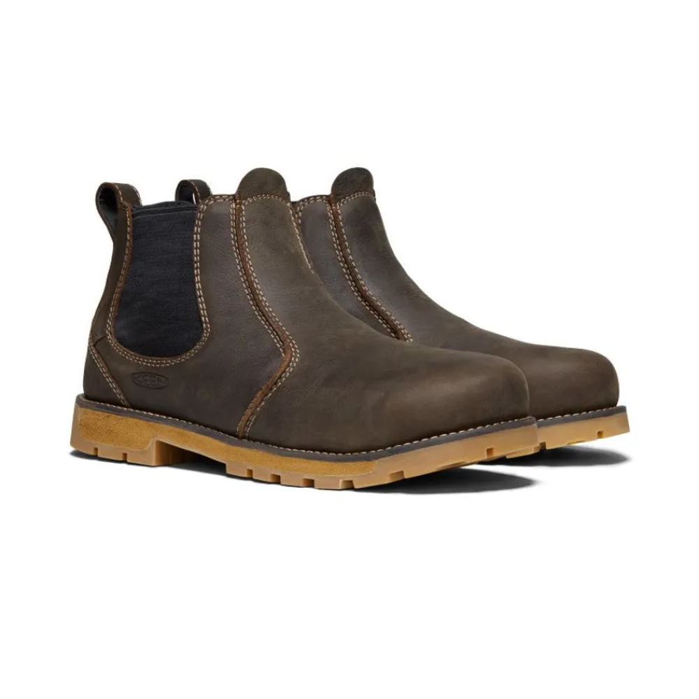 Outlet Men'S Seattle Romeo (Aluminum Toe) | Cascade Brown/Gum Men Work Boots & Shoes