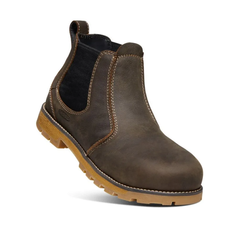 Outlet Men'S Seattle Romeo (Aluminum Toe) | Cascade Brown/Gum Men Work Boots & Shoes