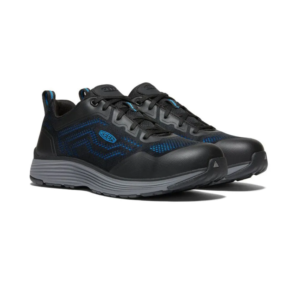 Discount Men'S Sparta 2 (Aluminum Toe) | Brilliant Blue/Black Men Work Boots & Shoes