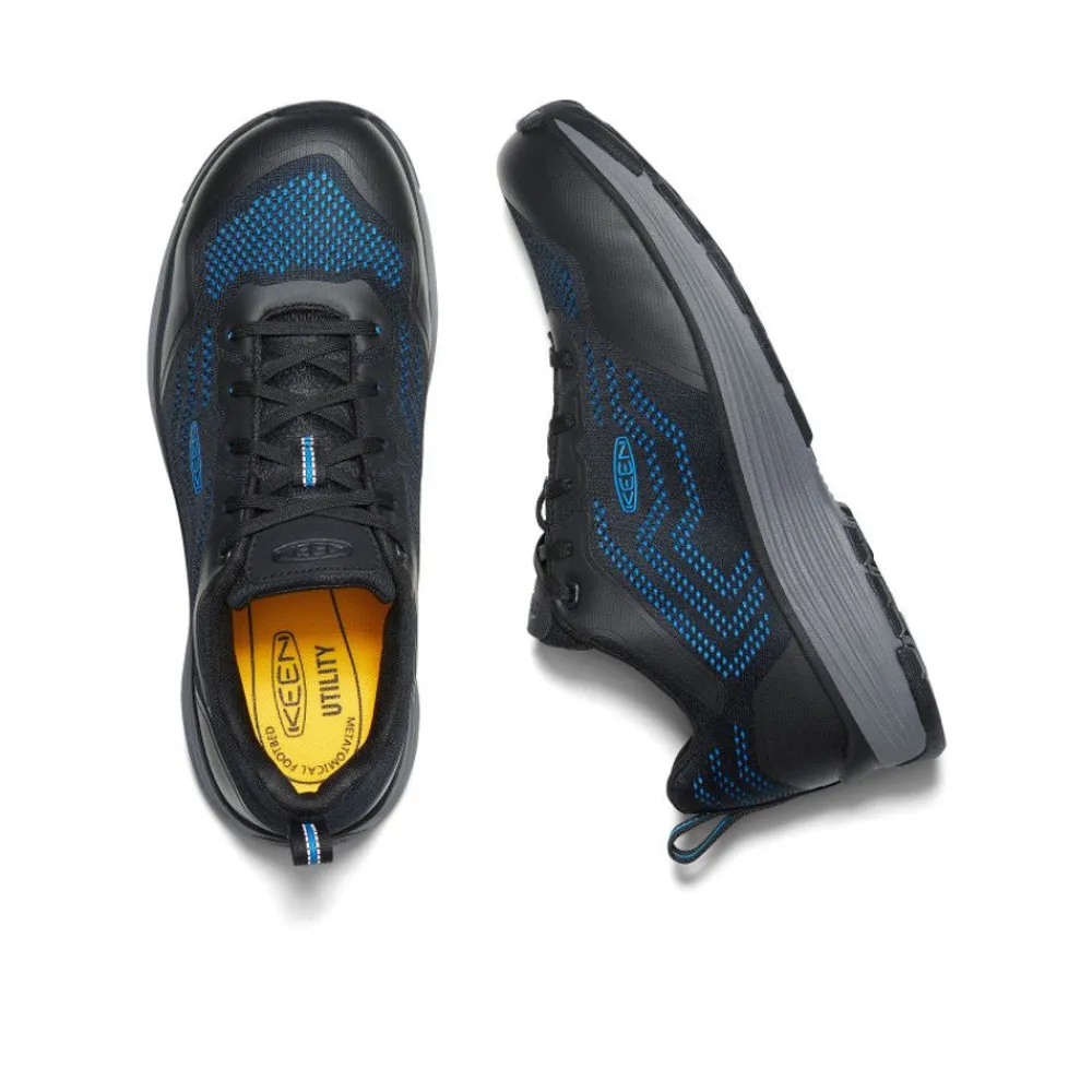 Discount Men'S Sparta 2 (Aluminum Toe) | Brilliant Blue/Black Men Work Boots & Shoes