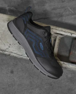 Discount Men'S Sparta 2 (Aluminum Toe) | Brilliant Blue/Black Men Work Boots & Shoes