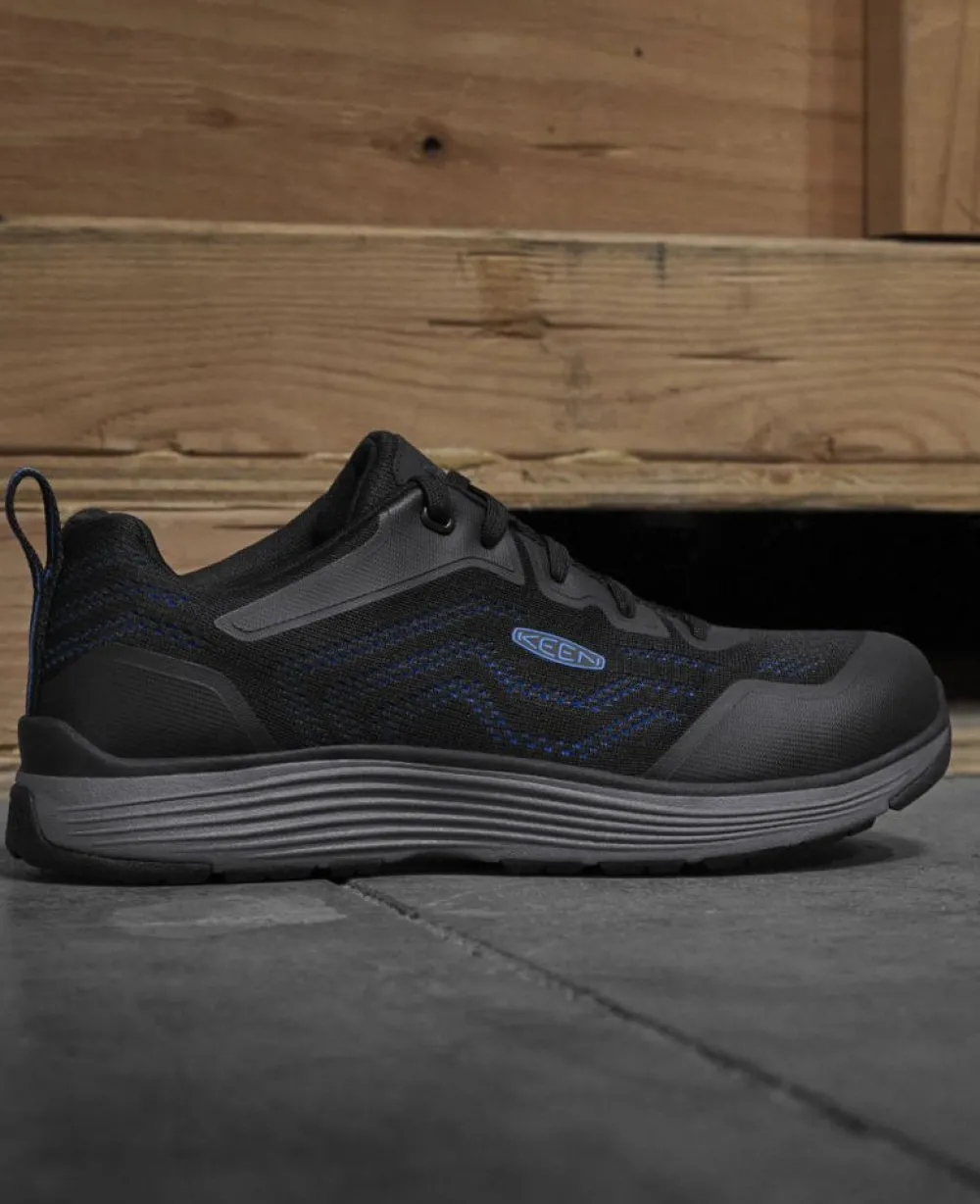 Discount Men'S Sparta 2 (Aluminum Toe) | Brilliant Blue/Black Men Work Boots & Shoes