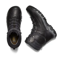 Online Men'S Targhee High Lace Waterproof Boot | Black/Raven Men Boots