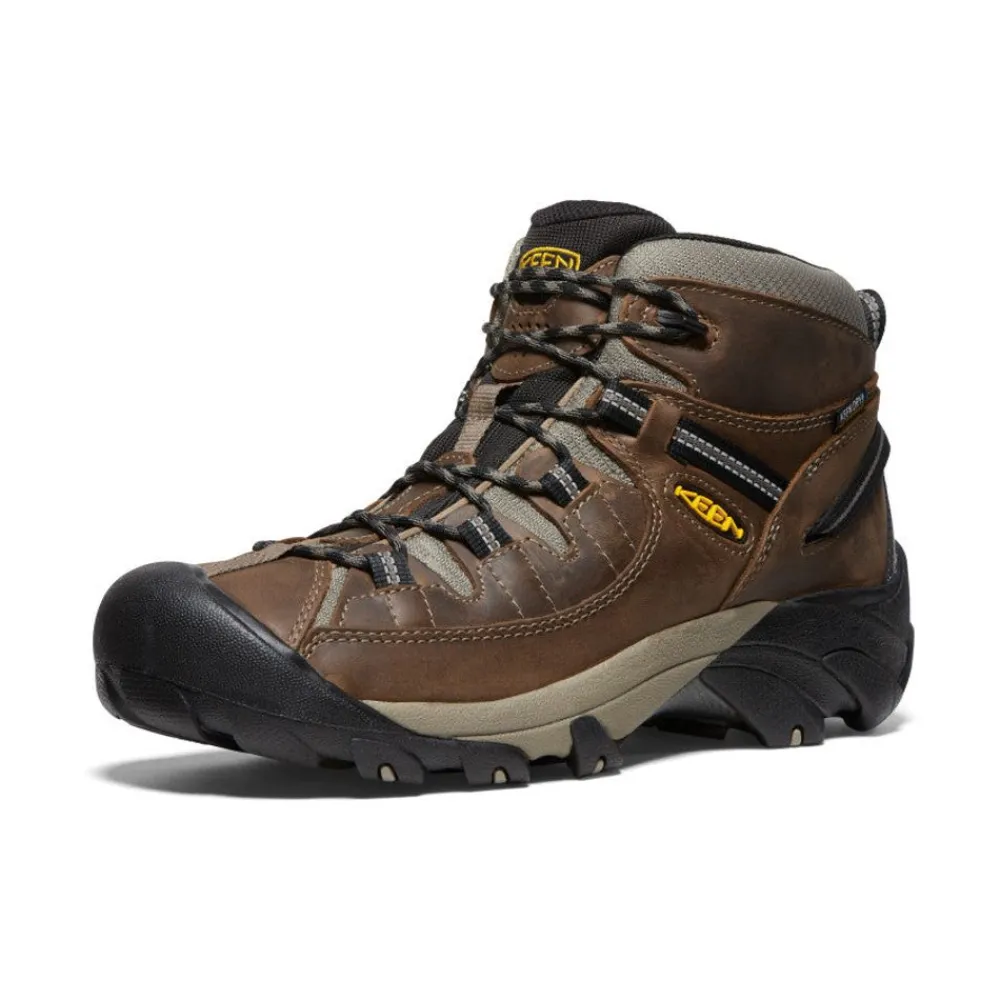 Clearance Men'S Targhee Ii Mid Waterproof Hiking Boots | Shitake/Brindle Men Boots