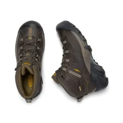 Fashion Men'S Targhee Ii Mid Waterproof Hiking Boots | Canteen/Dark Olive Men Boots