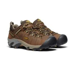 New Men'S Targhee Ii Waterproof | Cascade Brown/Golden Yellow Men Shoes