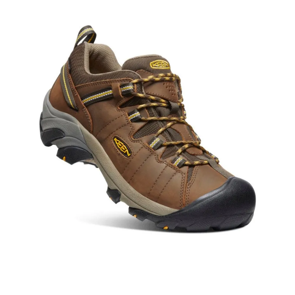 New Men'S Targhee Ii Waterproof | Cascade Brown/Golden Yellow Men Shoes