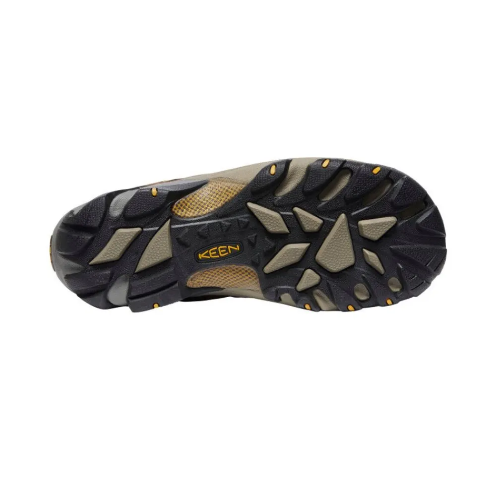 New Men'S Targhee Ii Waterproof | Cascade Brown/Golden Yellow Men Shoes
