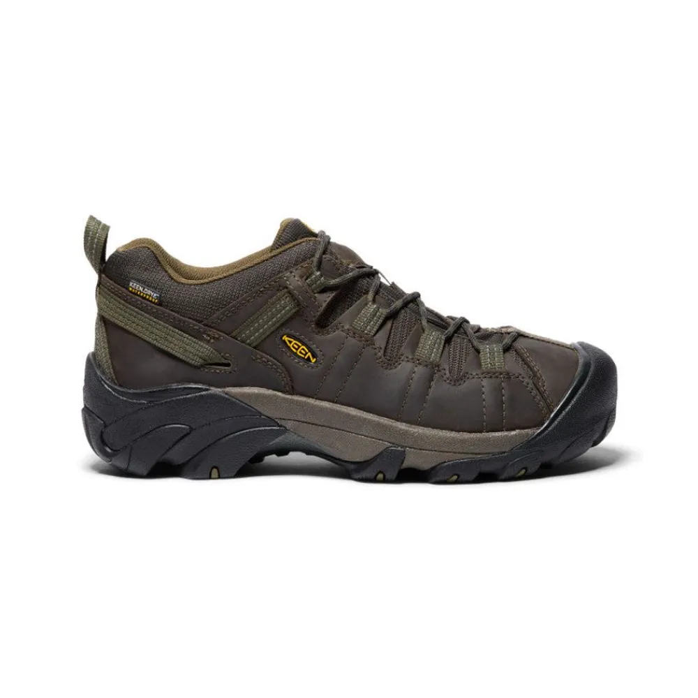 Discount Men'S Targhee Ii Waterproof | Canteen/Dark Olive Men Shoes