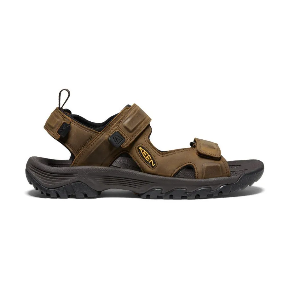 Hot Men'S Targhee Iii Open Toe Sandal | Bison/Mulch Men Sandals