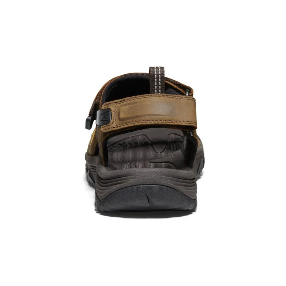 Hot Men'S Targhee Iii Open Toe Sandal | Bison/Mulch Men Sandals
