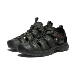 Online Men'S Targhee Iii Sandal | Grey/Black Men Sandals