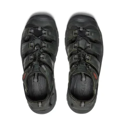 Online Men'S Targhee Iii Sandal | Grey/Black Men Sandals