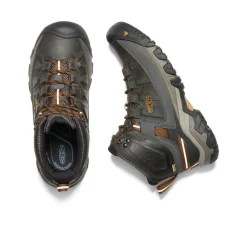 Discount Men'S Targhee Iii Waterproof Mid | Black Olive/Golden Brown Men Boots