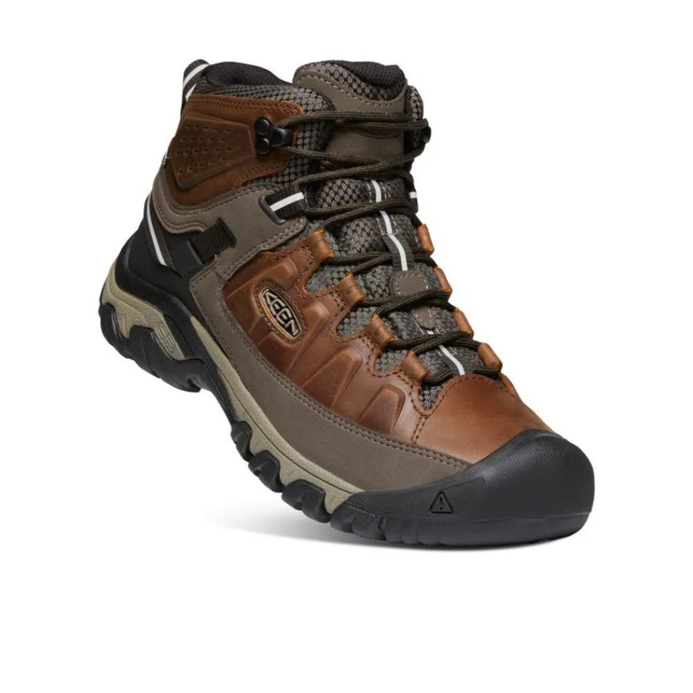 Fashion Men'S Targhee Iii Waterproof Mid | Chestnut/Mulch Men Boots