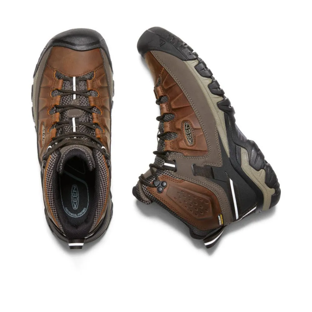 Fashion Men'S Targhee Iii Waterproof Mid | Chestnut/Mulch Men Boots