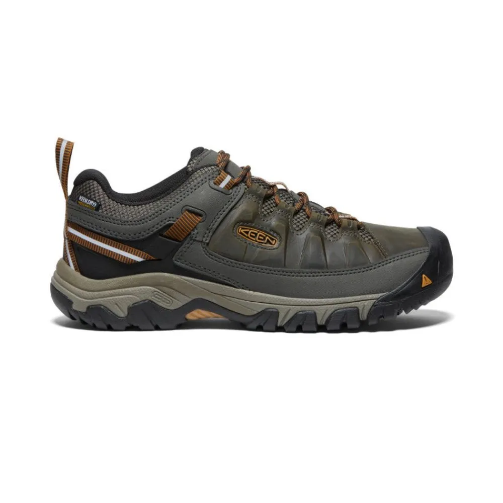 New Men'S Targhee Iii Waterproof | Black Olive/Golden Brown Men Shoes