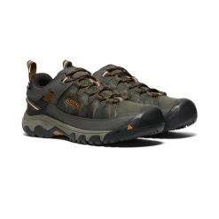 New Men'S Targhee Iii Waterproof | Black Olive/Golden Brown Men Shoes