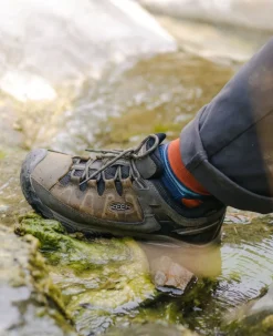 New Men'S Targhee Iii Waterproof | Black Olive/Golden Brown Men Shoes