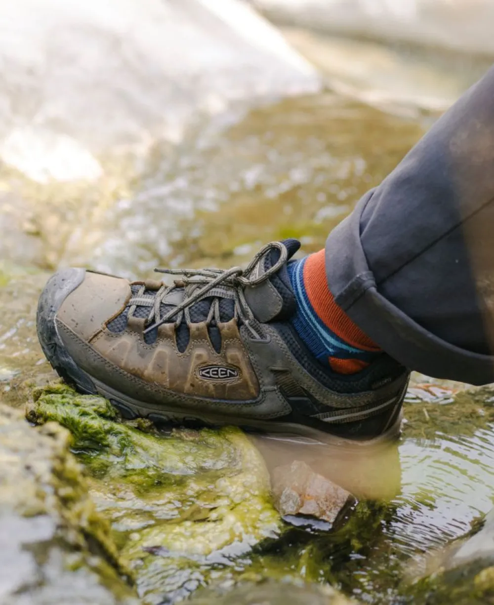New Men'S Targhee Iii Waterproof | Black Olive/Golden Brown Men Shoes