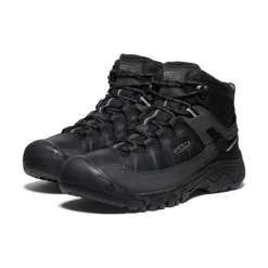 Fashion Men'S Targhee Iii Waterproof Mid | Triple Black Men Boots