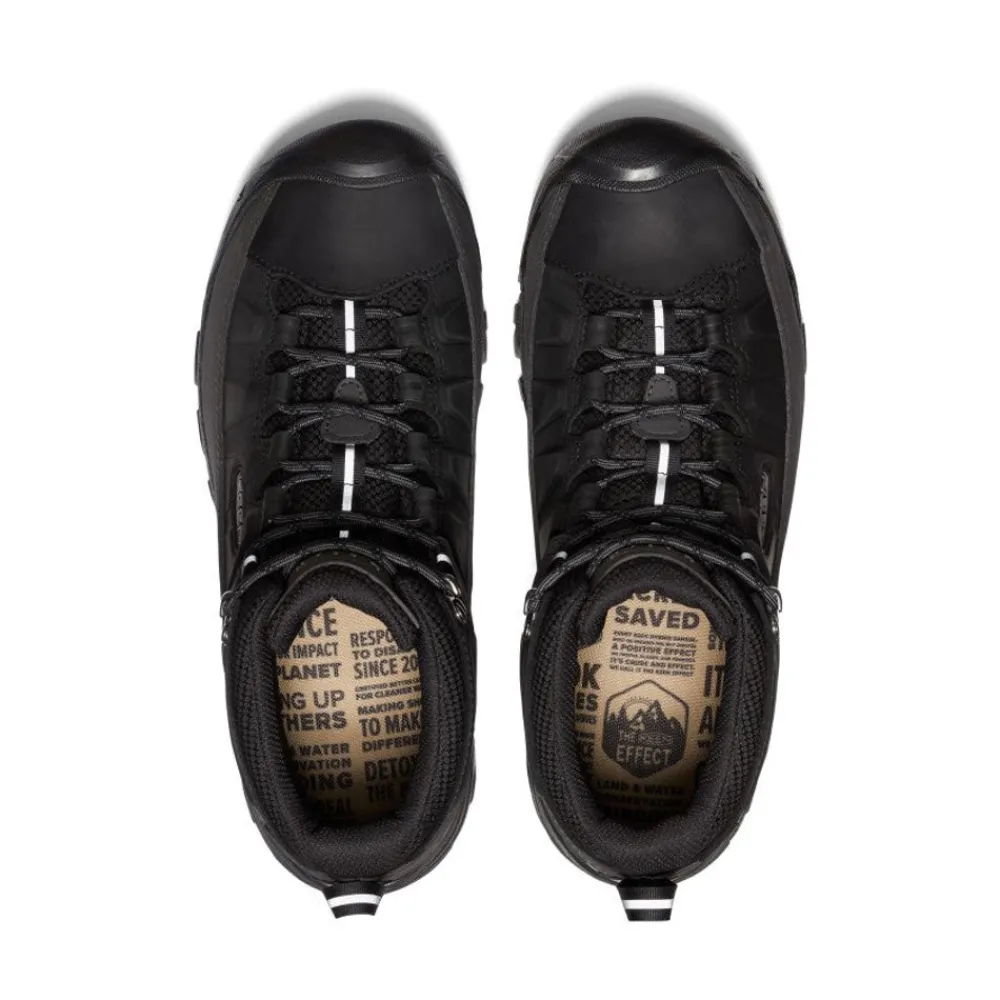 Fashion Men'S Targhee Iii Waterproof Mid | Triple Black Men Boots