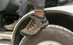 Discount Men'S Targhee Iii Waterproof Wide | Bungee Cord/Black Men Shoes