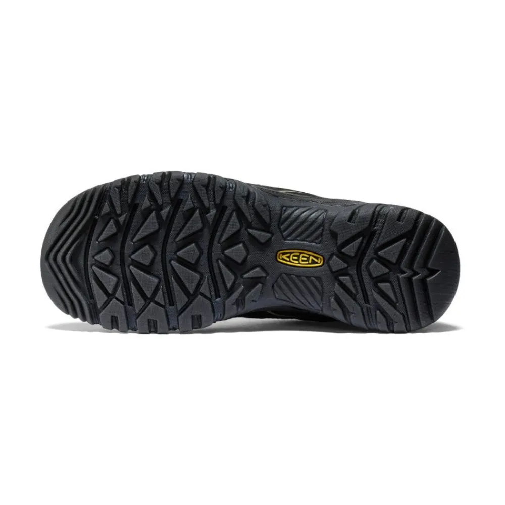Clearance Men'S Targhee Iv Vented Hiking Shoe | Bison/Golden Yellow Men Shoes
