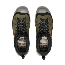 Fashion Men'S Targhee Iv Waterproof Hiking Boot | Dark Olive/Gold Flame Men Boots