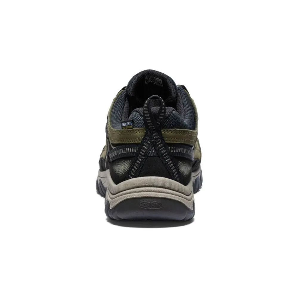 Online Men'S Targhee Iv Waterproof Hiking Shoe | Dark Olive/Gold Flame Men Shoes