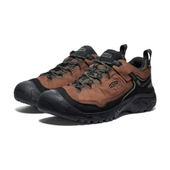 Best Men'S Targhee Iv Waterproof Hiking Shoe | Bison/Black Men Shoes