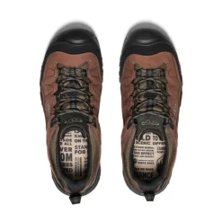 Best Men'S Targhee Iv Waterproof Hiking Shoe | Bison/Black Men Shoes