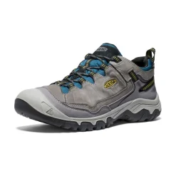 Discount Men'S Targhee Iv Waterproof Hiking Shoe | Steel Grey/Antique Moss Men Shoes
