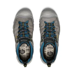Discount Men'S Targhee Iv Waterproof Hiking Shoe | Steel Grey/Antique Moss Men Shoes
