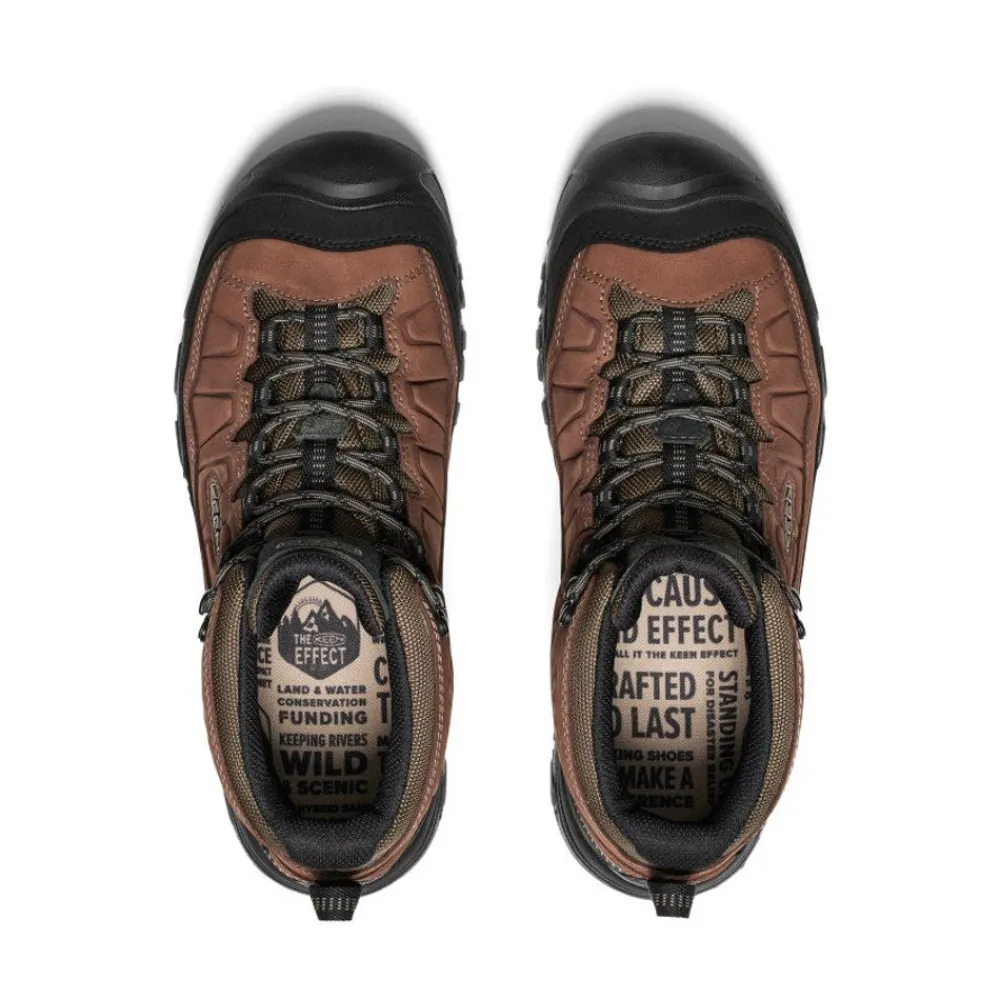 Outlet Men'S Targhee Iv Waterproof Hiking Boot | Bison/Black Men Boots
