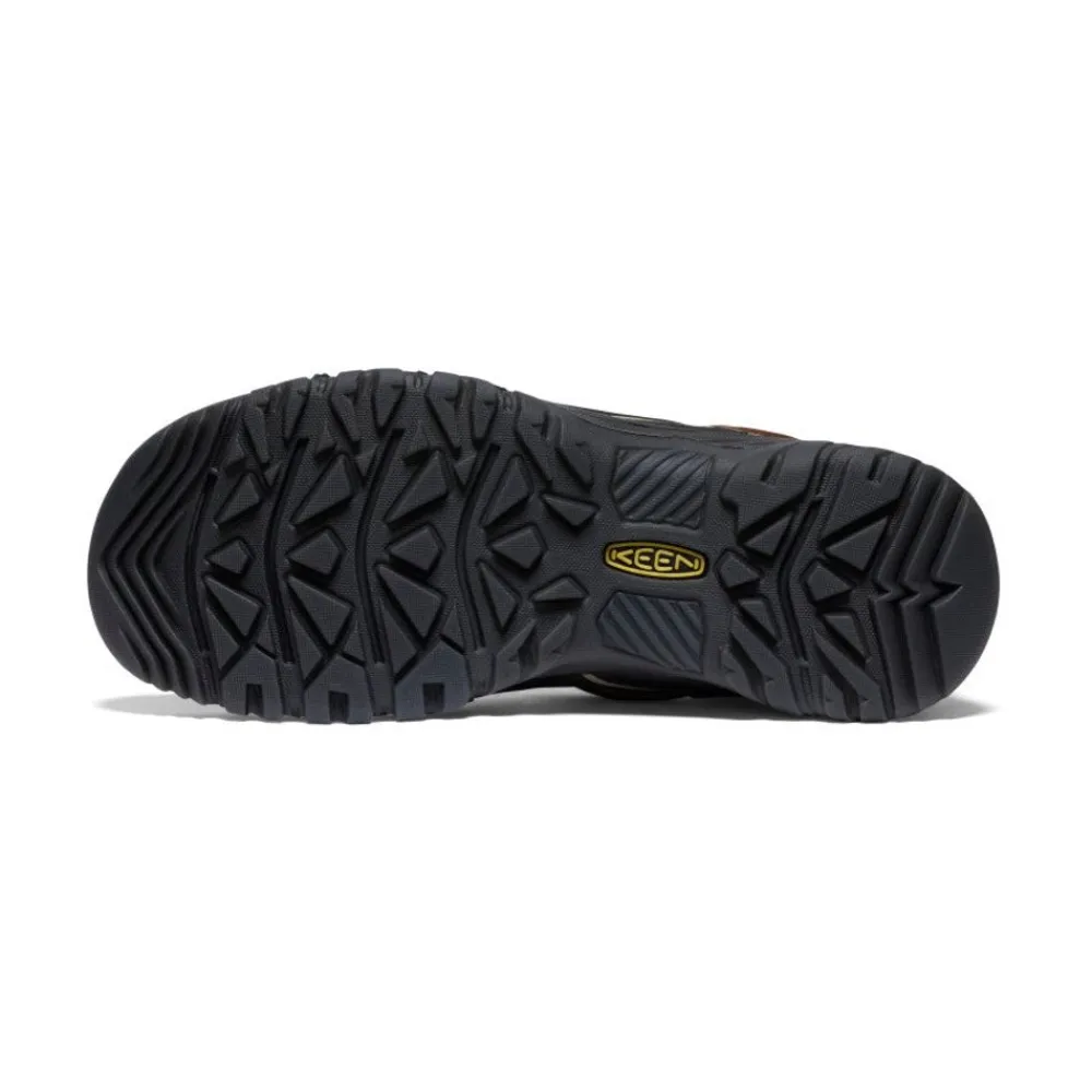 Sale Men'S Targhee Iv Wide Waterproof Hiking Shoe | Bison/Black Men Shoes