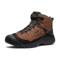 Best Men'S Targhee Iv Wide Waterproof Hiking Boot | Bison/Black Men Boots