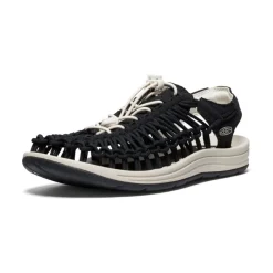 Best Men'S Uneek Canvas | Black/Birch Men Sandals