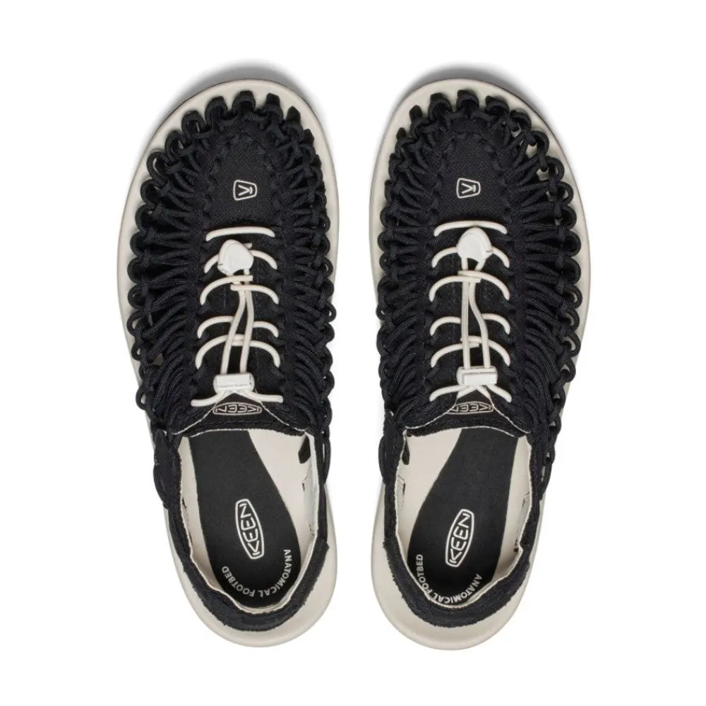 Best Men'S Uneek Canvas | Black/Birch Men Sandals