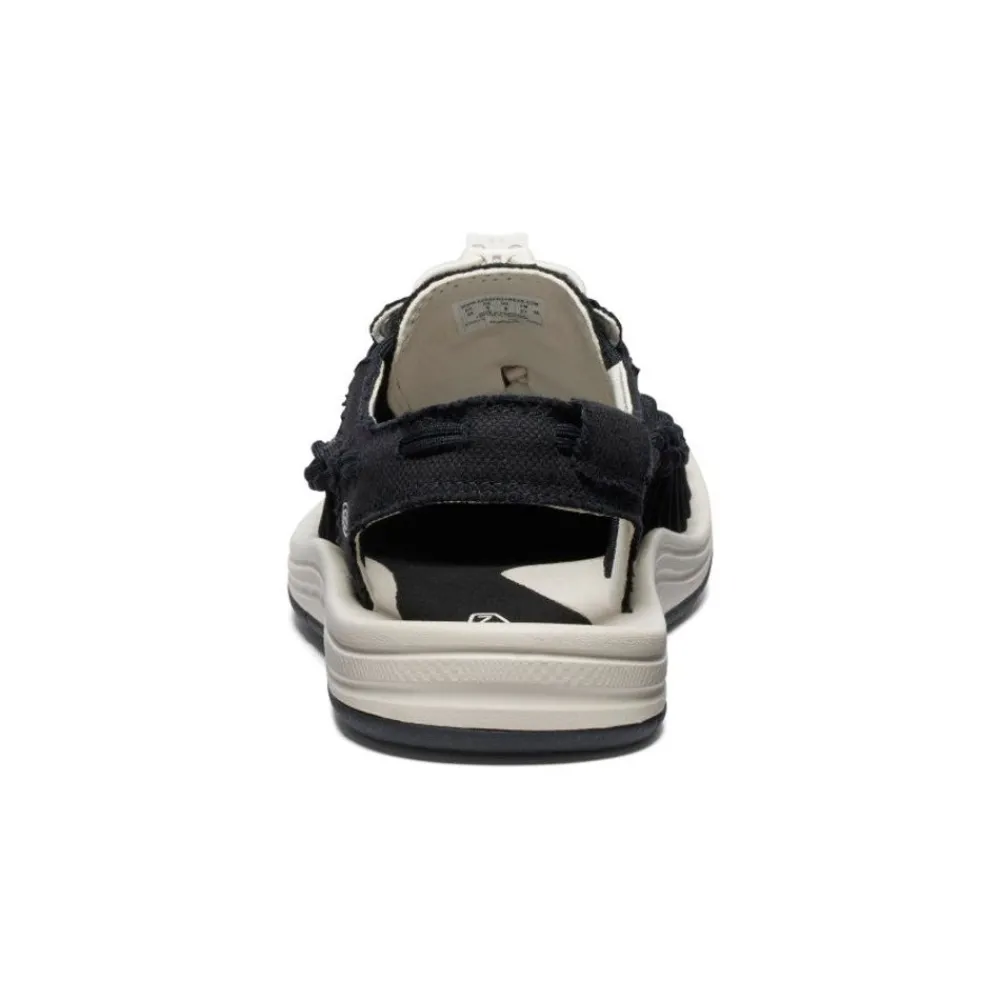 Best Men'S Uneek Canvas | Black/Birch Men Sandals