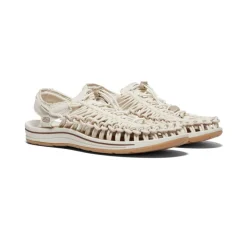 Online Men'S Uneek Canvas | Natural Canvas/Birch Men Sandals