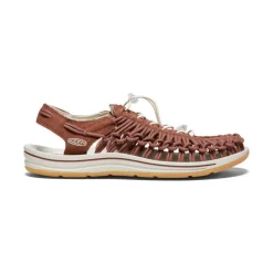 Clearance Men'S Uneek Canvas | Tortoise Shell/Birch Men Sandals
