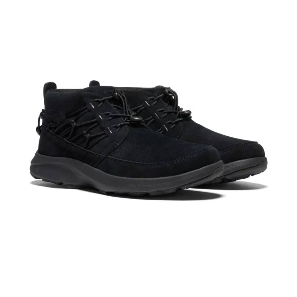 New Men'S Uneek Chukka | Black/Black Men Boots
