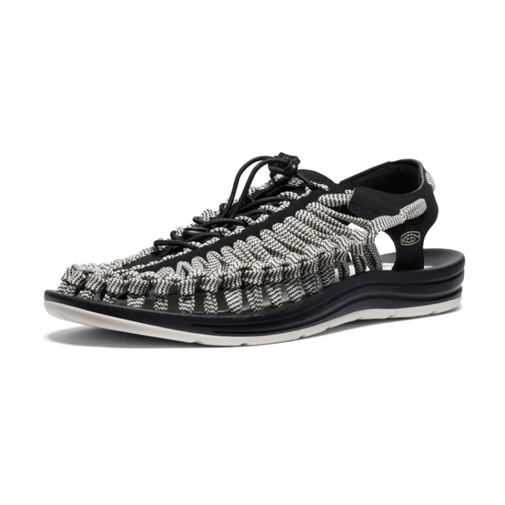 Outlet Men'S Uneek Flat Cord Sneaker X Rfw | Black/Birch Men Sandals