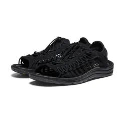 Sale Men'S Uneek Ii Open Toe | Black/Black Men Sandals