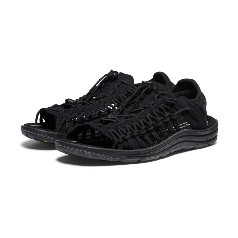 Sale Men'S Uneek Ii Open Toe | Black/Black Men Sandals