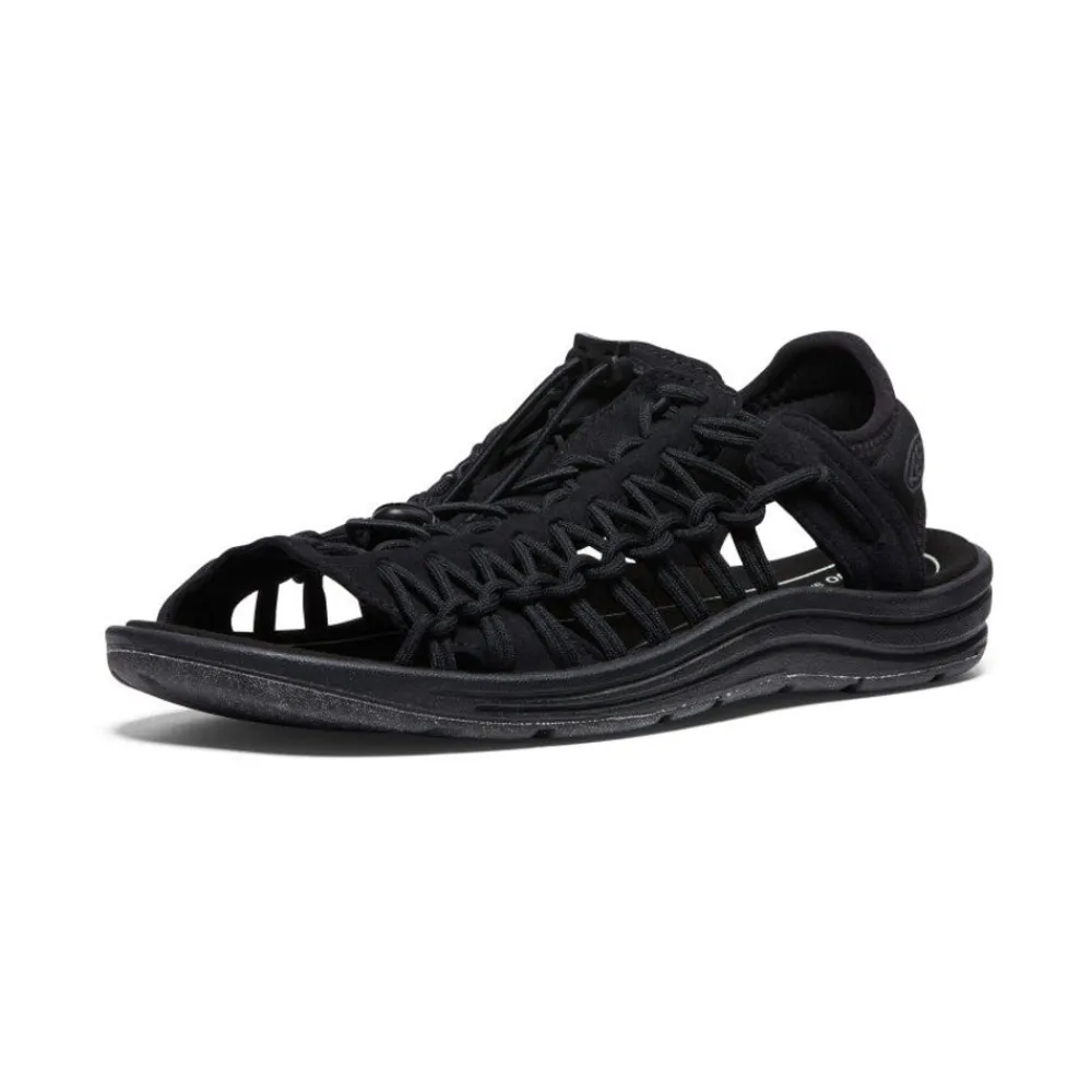 Sale Men'S Uneek Ii Open Toe | Black/Black Men Sandals